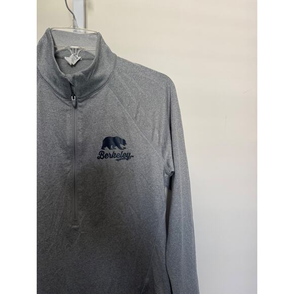 Under Armour UC Berkeley 1/4 Zip Pull Over Sweatshirt Light Weight Women’s M - Picture 2 of 6